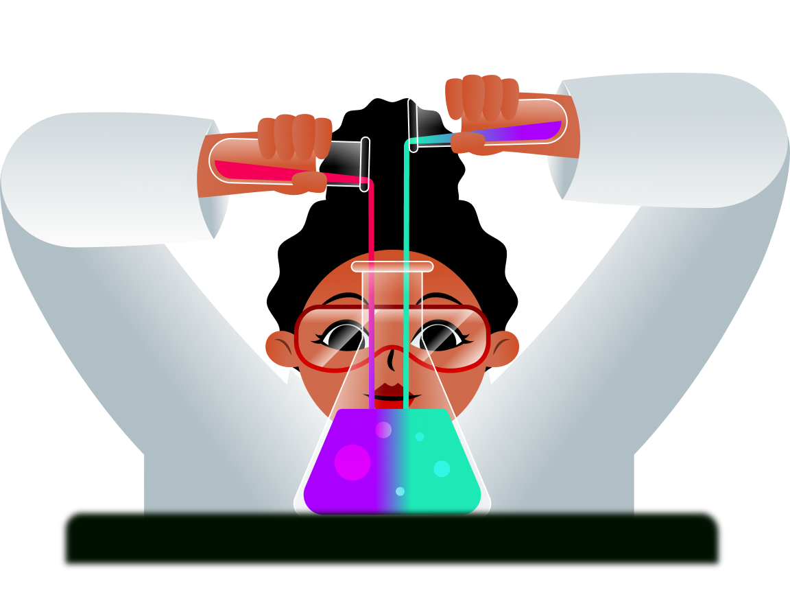 Scientist Illustration