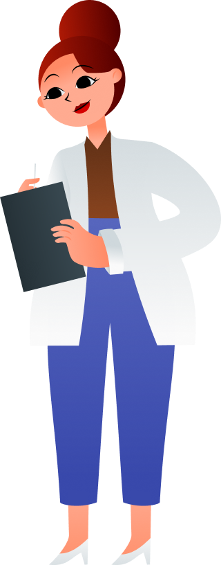 Scientist Illustration