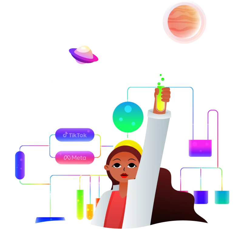 Hero Graphic Composition